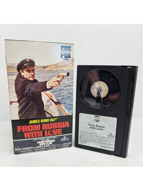 James Bond 007 From Russia With Love BETAMAX CBS Fox Video Sean Connery BETA